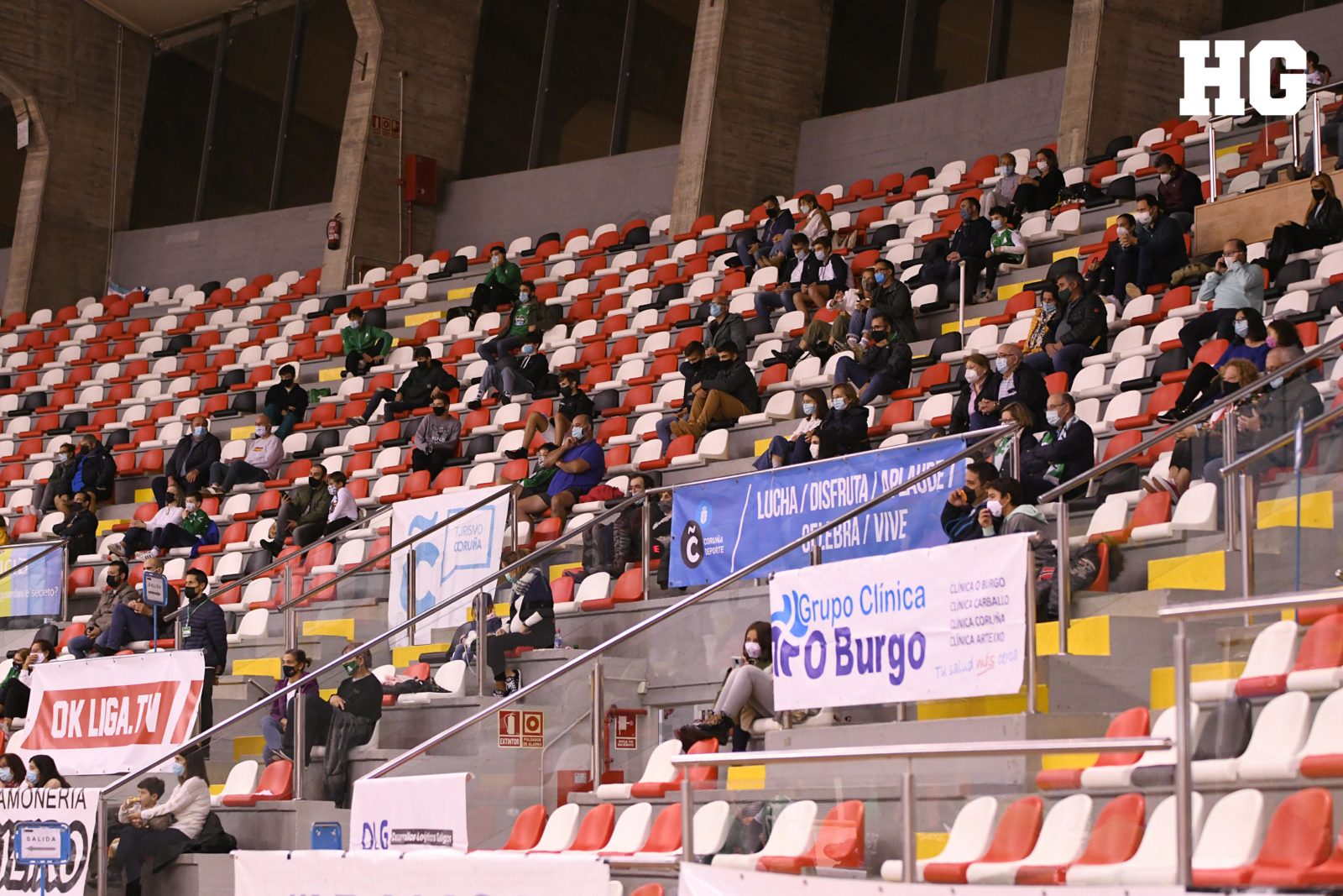 Aforo máximo de 300 persoas no partido ante o CH Mataró