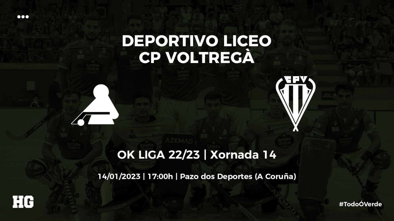 Entradas para el Deportivo Liceo-Voltregà (OK Liga 22/23, jornada 14)