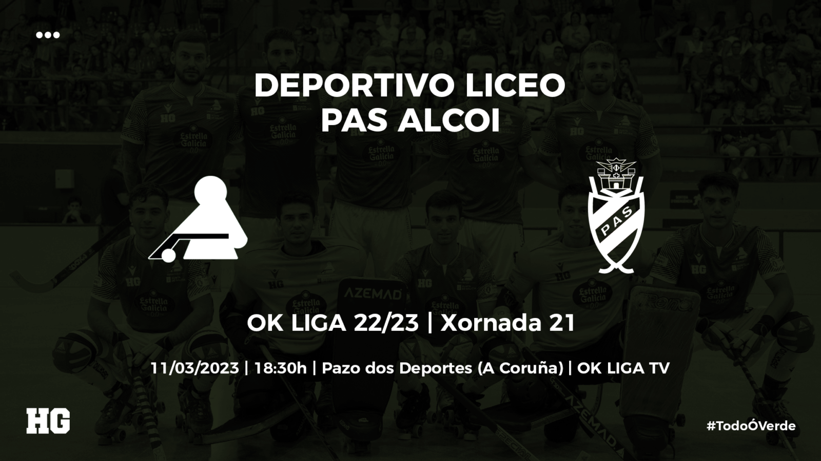 Entradas de público xeral para o Deportivo Liceo-Alcoi (11 de marzo)