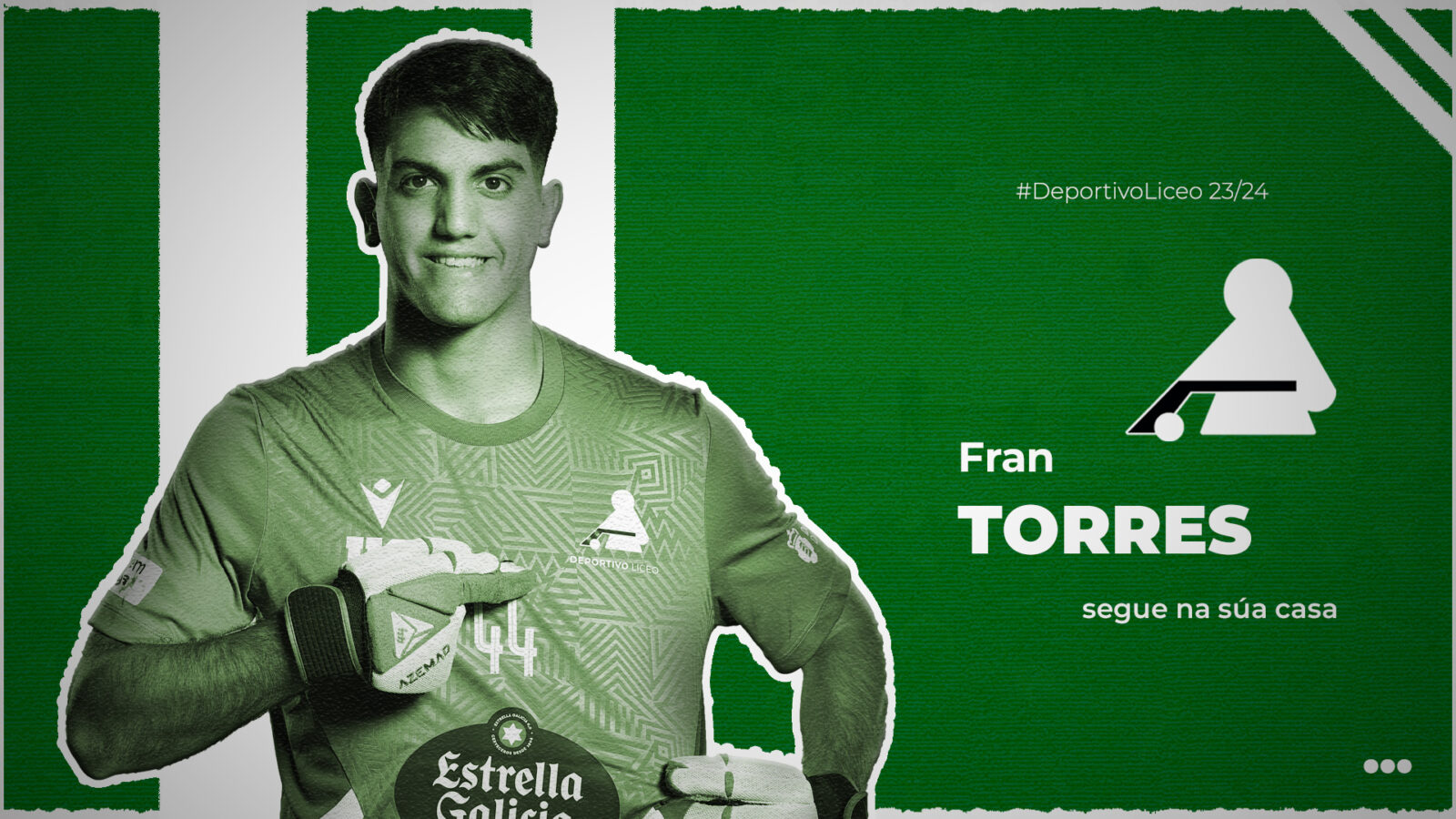 Fran Torres amplía su vinculación con el Deportivo Liceo